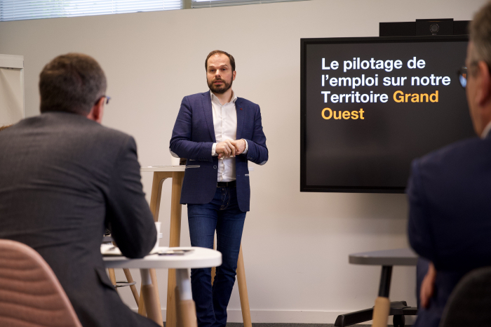 Visite du nouveau CEO Orange France à Rennes - Orange Grand Ouest